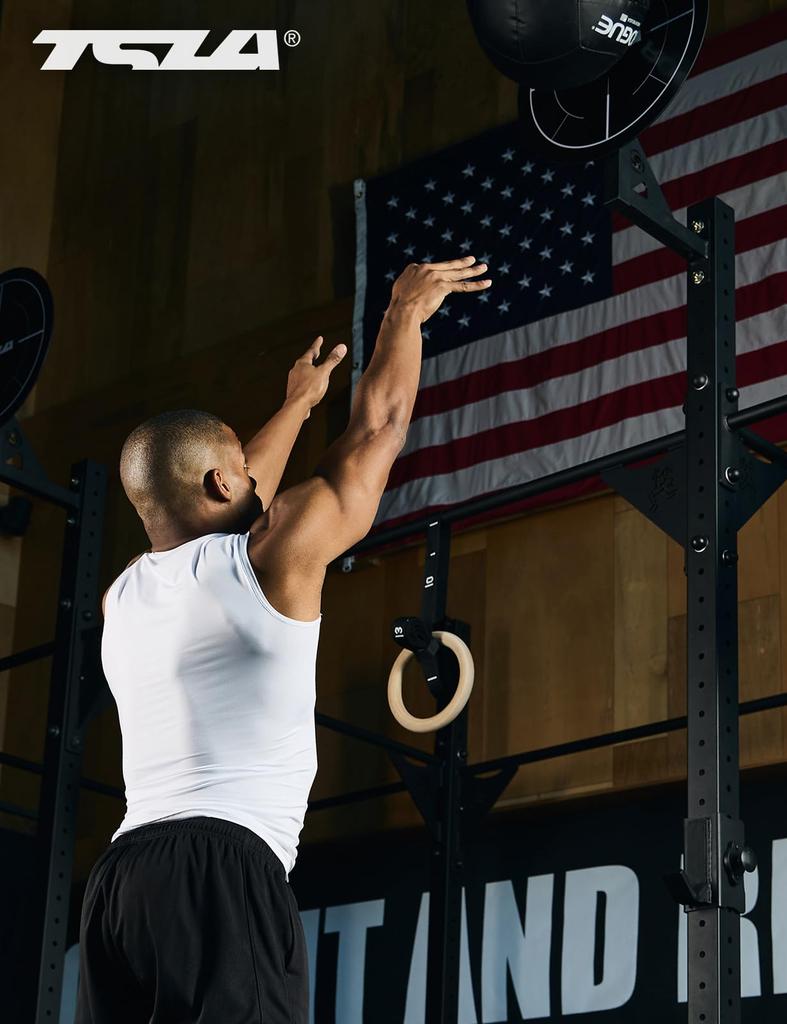 Tesla Спортивная майка без рукавов с УФ-защитой, компрессионная, для основы, компрессионная футболка, мужская майка, защита, влагоотводящая, быстросохнущая,