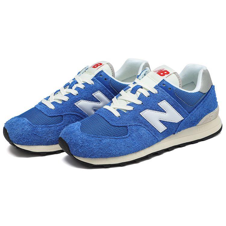 New Balance 574 Сине-белые кроссовки унисекс U574WL2