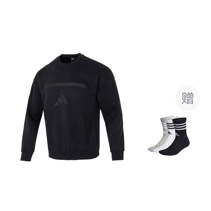 adidas Свитшот ZNE мужской черный JE7536