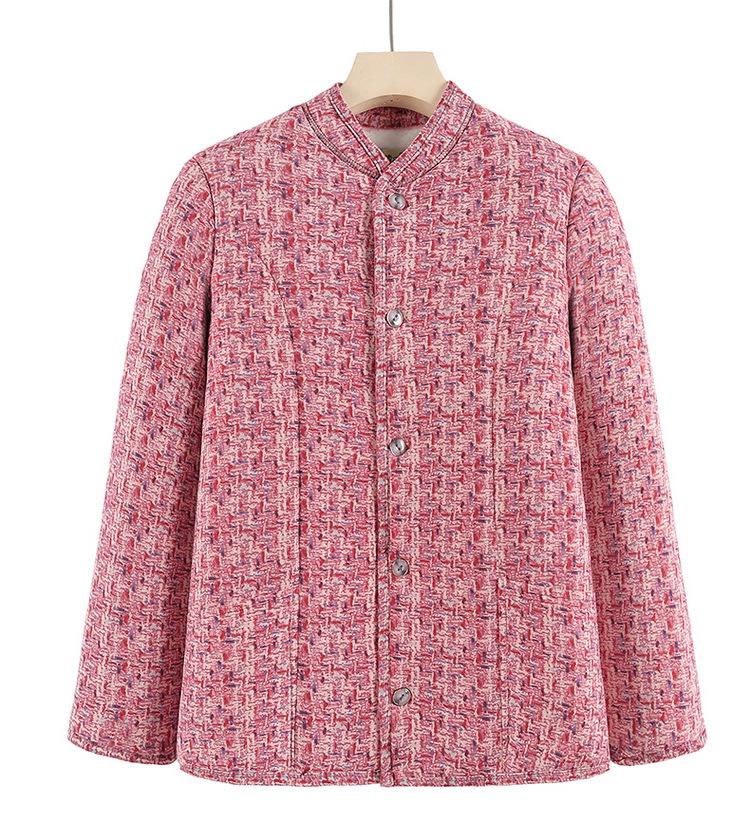 Теплое хлопковое пальто на бархатной подкладке для женщин среднего и пожилого возраста: Зимняя свободная куртка из верблюжьего пуха с защитой талии