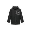 New Balance Sportswear Hooded Jacket Asia Sizing 'Black White' Men's AMJ14320-BK