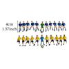 22x Miniature Soccer Player Toy Figures Diorama Character Photo Props Mini Men for