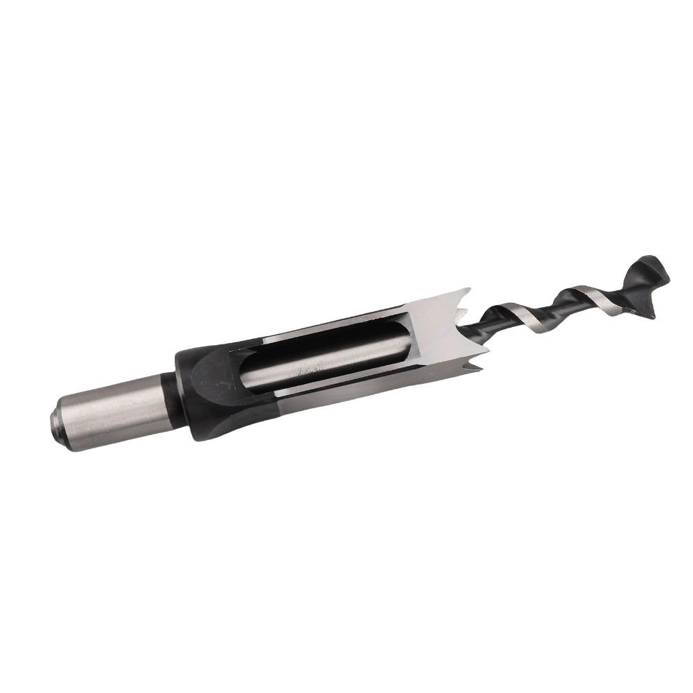Bearing Steel Square Hole Drill Bit 22mm (7/8") Mortise Auger Bit  For Woodworking