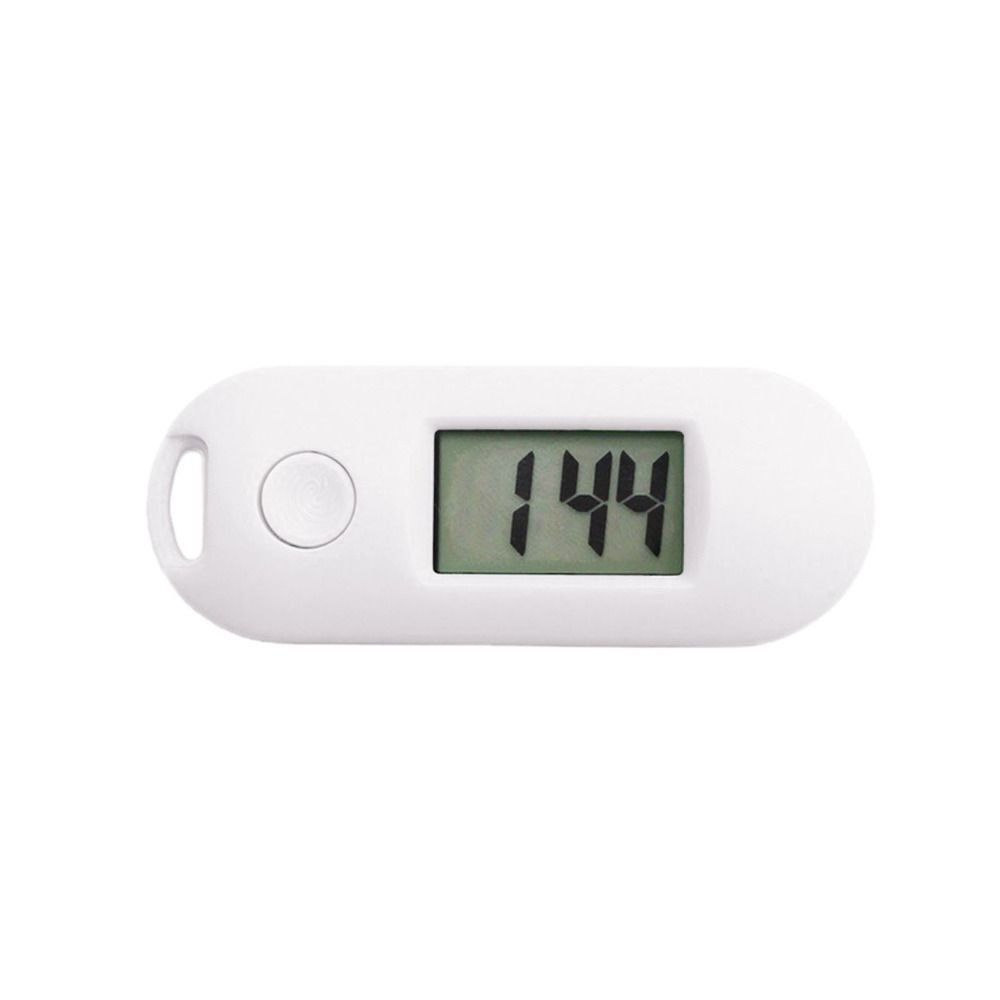 Digital Electronic Clock Mini Small Wall Watch LCD Display Study Library Luminous Key Ring Watch