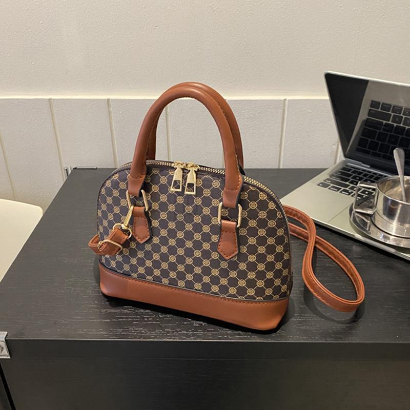 Fashion Shell Bag Ladies Small Pattern Design Purse and Handbag Single Shoulder Crossbody Bag For Women Daily Use CLE