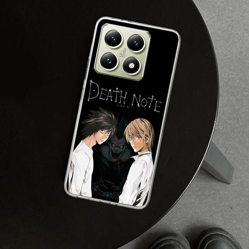 Чехол для телефона N-Note D-Death Anime Ryuk для Xiaomi Redmi Note 15 14 13 12 11 Pro Plus 14S 12S 11S 11T 11E 10S 10 Индивидуальный F