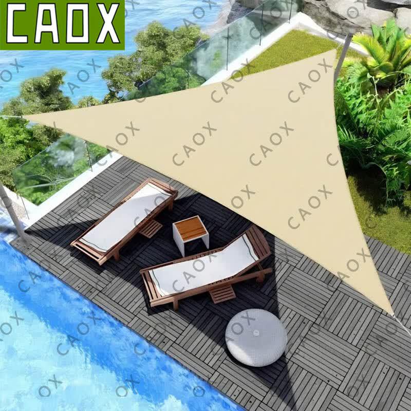 CAOX Outdoor Triangular Sunshade Canopy