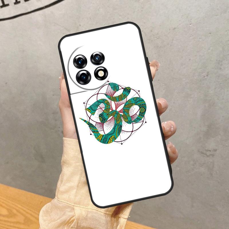 Aum Om Namaste Symbol Zen Yoga Case For OnePlus 15 15R 12 12R 13T 13R 13 11 10 10R 10T 8T Nord 5 CE 2 3 4 Lite N20 N30 Cover