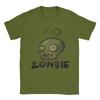 BRAINS  Plants Zombies T Shirts Unisex 100 Cotton Vintage TShirt O Neck  Tees Short Sleeve Clothing Plus Size