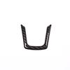 Carbon Fiber Chrome Interior Accessories Steering Wheel Trim Sequ For Jaguar XE XF F-Pace F Pace x761