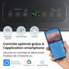 Pro breeze déshumidificateur compresseur connecté 30l/jour avec application smartphone, drainage continu et minuterie 24h