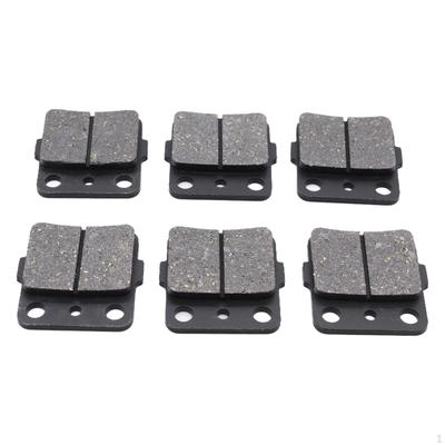 6 тормозных колодок 06435-ha5-671, простая установка, замена для Honda TRX400EX