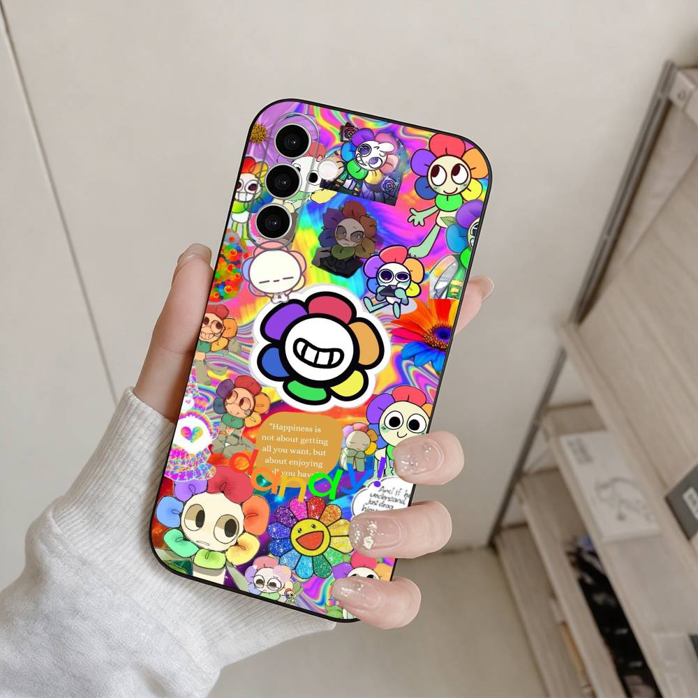 D-Dandy World Чехол для телефона для Samsung Galaxy A73,A72,A71,A70,A53,A52,A51,Другие Мягкий черный чехол