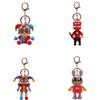 Удивительный Цифровой Цирк Силиконовый Брелок Подвеска для Ключей Машины Сумки Игрушка Подарки Детям