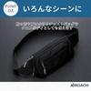 ARESACHI Маленькая поясная сумка на бедро для мужчин и Черный кошелек, Женщины, Работа, Ходьба, Бег трусцой,