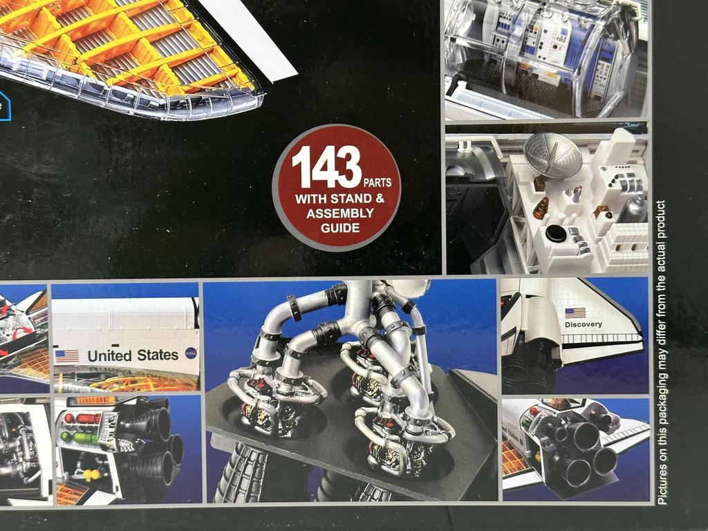 4D Vision Vehicles (Space) – Cutaway Model –Space Shuttle Fame Master 4D Master Educational Toys STEM