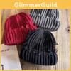 With Solid Color Hole Knitted Hat For Men Women Winter Street Fashion Headgear