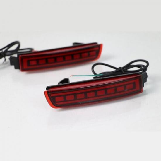 For NISSAN KICKS 2017- LED Rear Fog Light Tail Bumper Light Sets