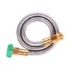 304 Stainless Steel Metal Hose Connector Short Garden Hose Extender