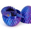 3D Printed Snake with Egg Joint Mobility Simulate Snake Ornament Desktop Home Animal Decoration Kids Desktop accessories
