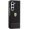 Ferrari Perforated Line Case For Samsung Galaxy Z Fold 5 - Black