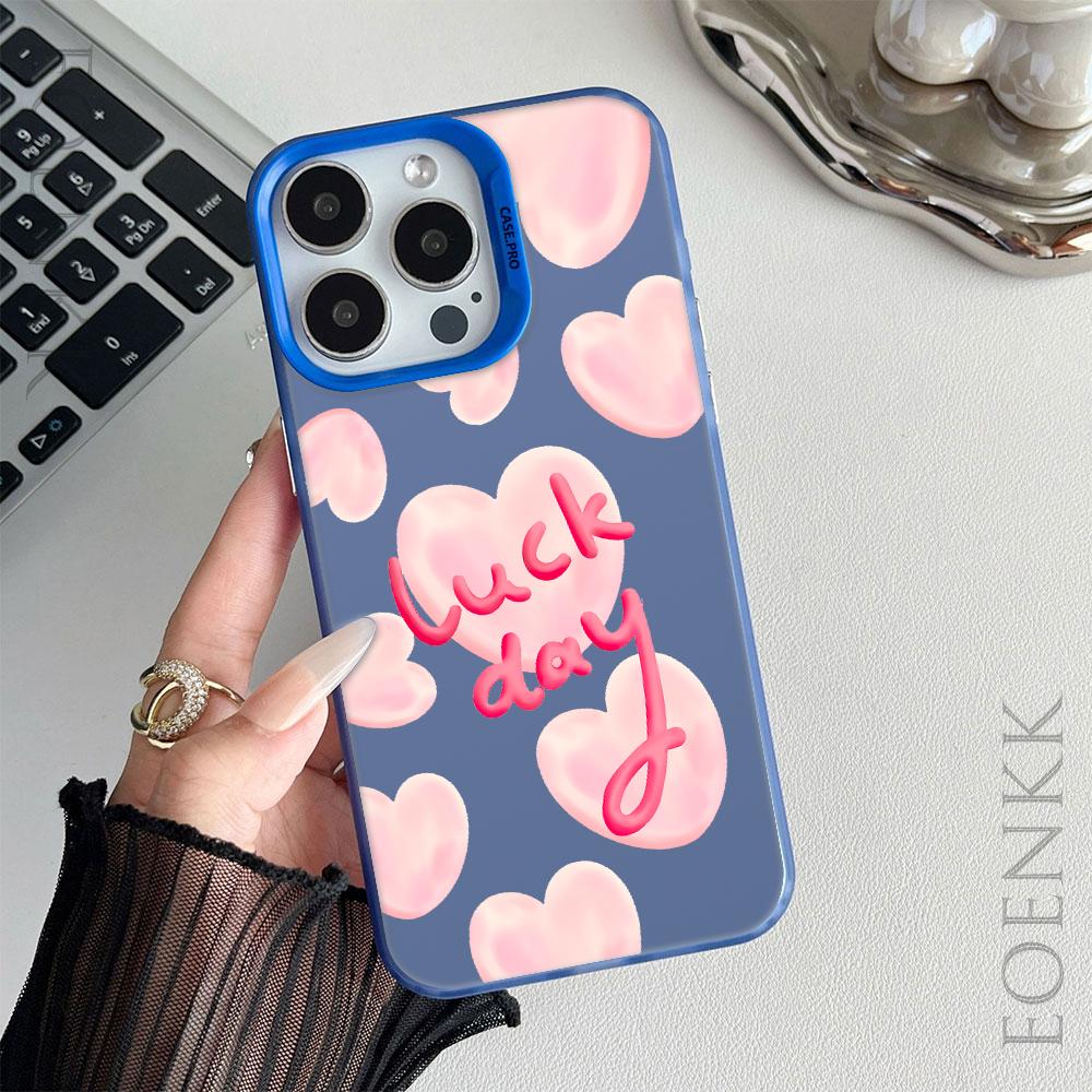 Luxury Love Heart Silver Phone Case For Samsung Galaxy S25 S24 Ultra S23 S22 FE S21 S20 Ultra Plus FE A25 A35 A55 5G Cover