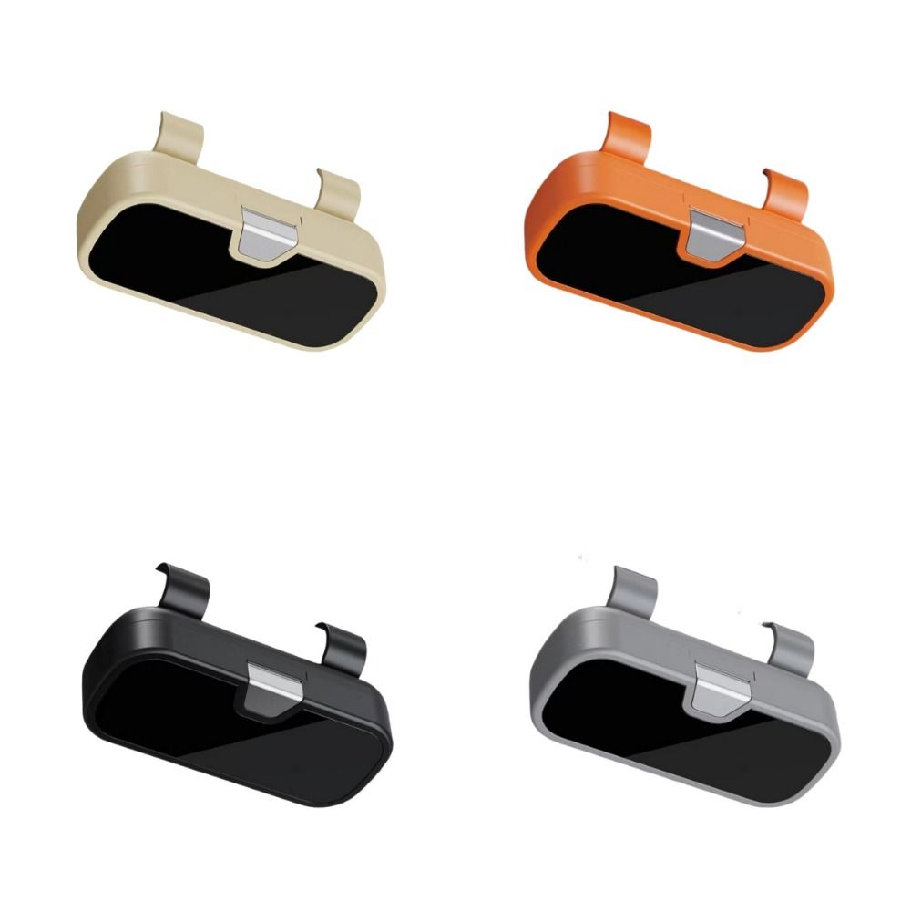 Press Switch Car Glasses Box Shock-proof Eyeglasses Protection Box Car Sunglasses Holder  Car Visor
