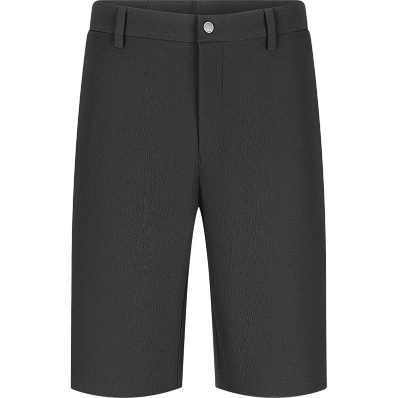 SEVEN Men's Textured Business Casual Summer Breathable Loose Shorts