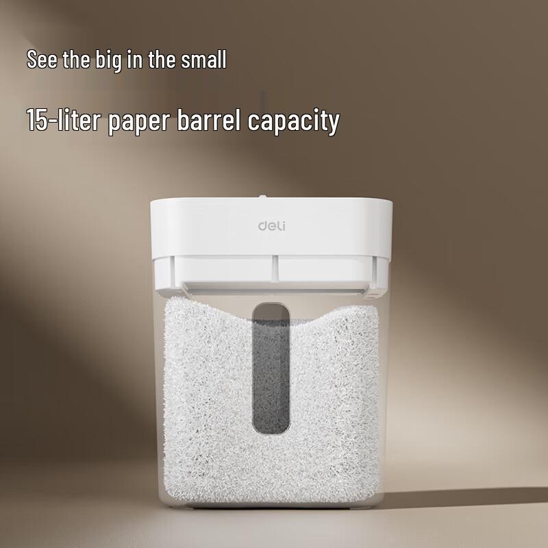 Deli G11 High-Security Cross-Cut Shredder CN plug (adapter included)