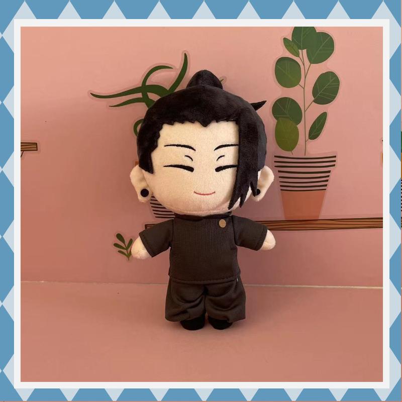 20cm JJK Plush Mahito Plush Nanami Kento Inumaki Toge Fushiguro Toji Anime Figure Stuffed Kawaii Doll Birthday Collection Gift