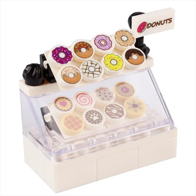 Конструктор Принтованные Кирпичики Морепродукты Овощи Мороженое Экспресс-посылка Компьютерный Контроллер Рождественские Хэллоуин Подарки MOC