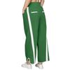 Women's Baggy Wide Leg Pants Casual Drawstring Elastic Waisted Contrast Color Workout  Track Pants