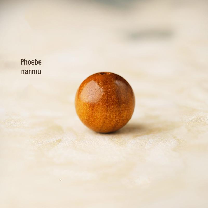 Золотые шелковые бусины из натурального зеленого сандалового дерева для самодельных украшений и буддийских аксессуаров