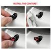 ZDFVU1 For VOLKSWAGEN VW 4pcs Metal Car Wheel Tire Valve Caps Stem Case Covers For VW Volkswagen Golf Polo Passat Tiguan Touran Jetta A