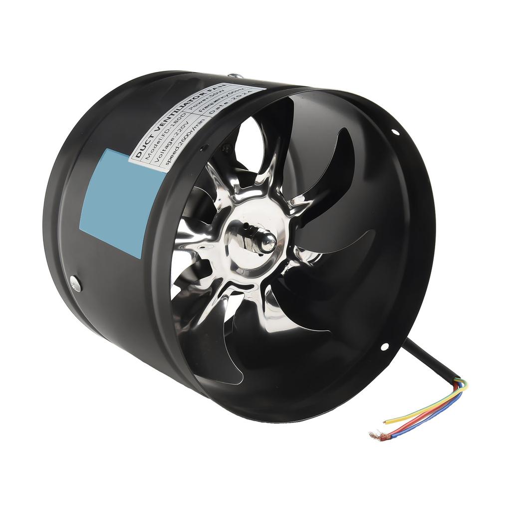 Мастерские Кинотеатры Вытяжной вентилятор Вытяжной вентилятор Встраиваемый в трубу Дым Энергосберегающий Полностью металлический Усиленный Окрашенный корпус