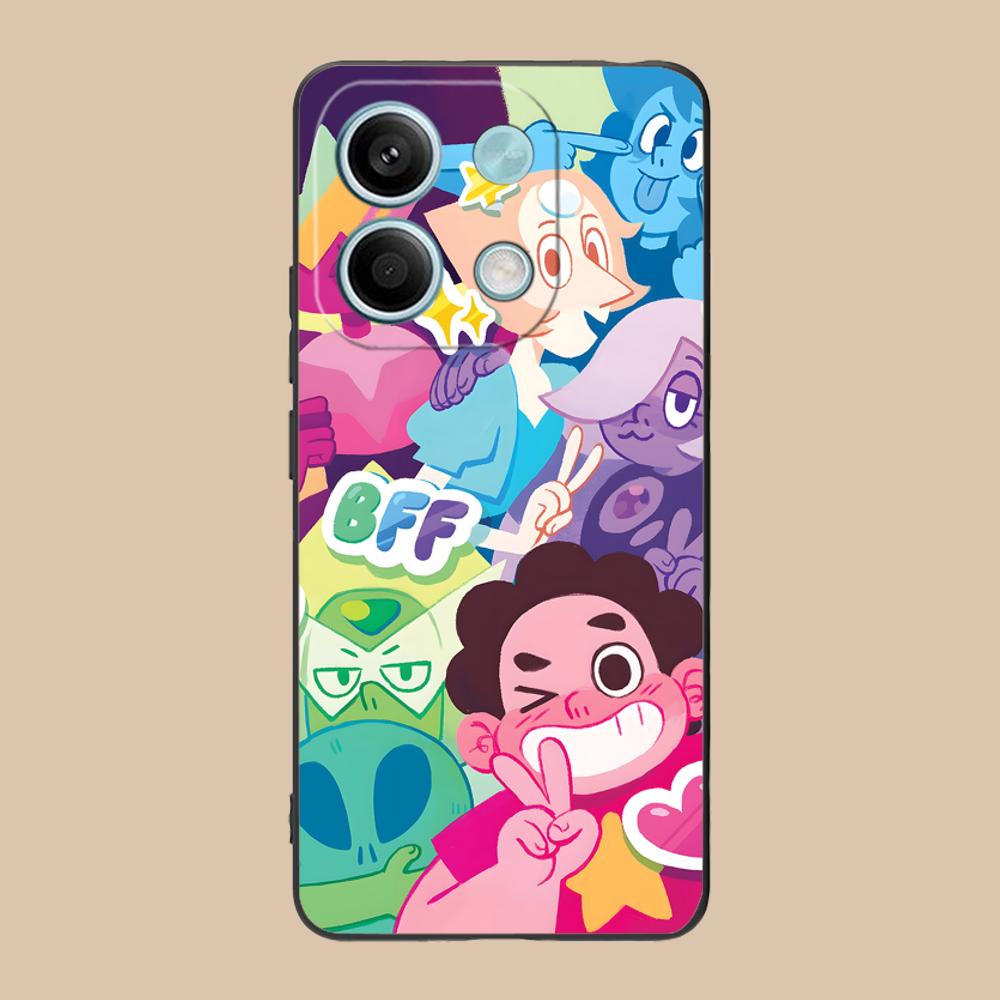 Steven Universe Mobile Phone Case for Xiaomi 15 14 13 12 Mi 11 T Ultra Lite Pro S X 5G Colour Protective Cover Pretty Luxury