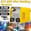 220V ZX7-200 Портативный Мини Электрический Аппарат Аргонодуговой Сварки С Изолированным Электродом Инверторные Сварочные Аппараты