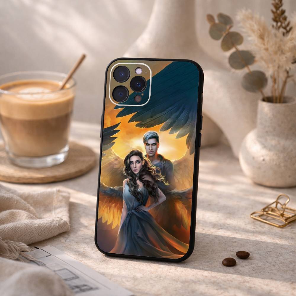 Романтика C-Clubs Игра Мальбонте Вики Чехол для телефона Для iPhone17 16 15 14 13 12 11 Pro Max Plus, 5G Мягкий Черный Чехол
