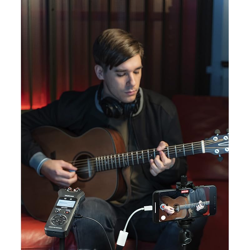 TASCAM Tascam DR-07X USB Equipped with Audio Interface Stereo Linear Pcm Recorder Handy Recorder USB Microphone Youtube ASMR 24bit 96kHz High