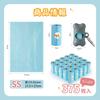 Deefre Dog Poop Disposal 375 SS Size with Poly Perfect for Car and Cat Portable and Easy To Carry Bags, Count, (17.5x27cm), Dispenser, Unscented,
