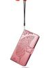 Flip case for Oppo Reno 11F 5G, Butterfly, pink rose gold