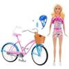 Mattel - Barbie Doll & Bike  [COLLECTABLES] Paper Doll USA Import