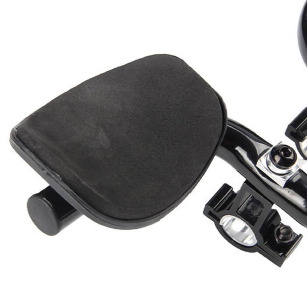 Cycle Rest Handlebar Aluminum Alloy Time Trial Handlebars with Arm Rests Padded
