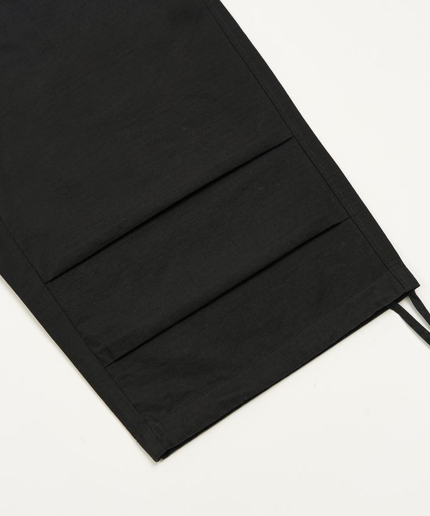TOFFEE Ripstop Cotton Bermuda Pants (Black)