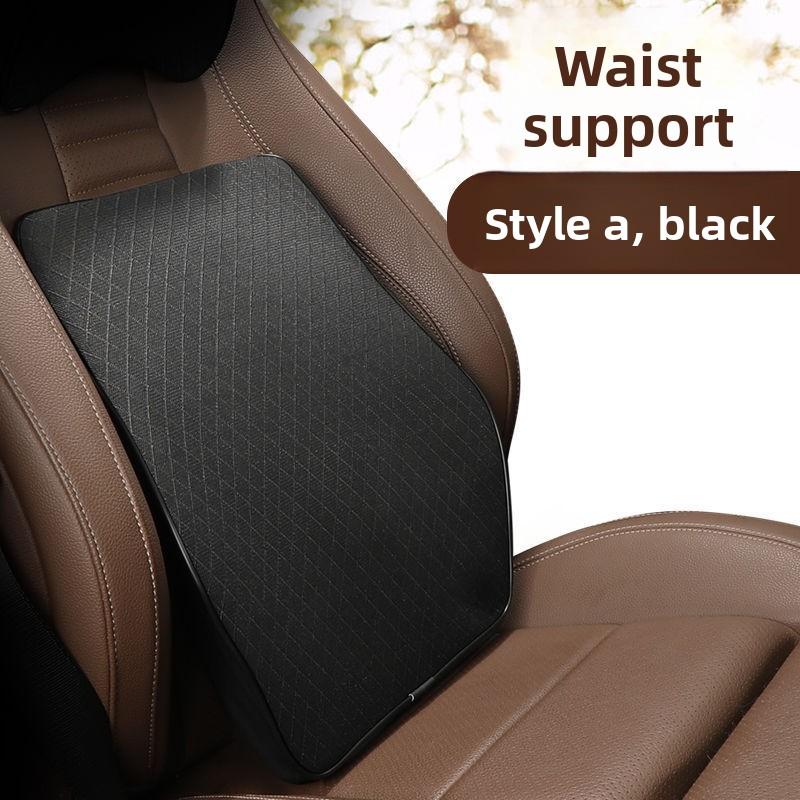 Подушка подголовника автомобиля, поясничная подушка, подушка для шеи из хлопка с памятью для автомобиля, сиденье автомобиля, автомобильная подушка, поддержка спины, удобная