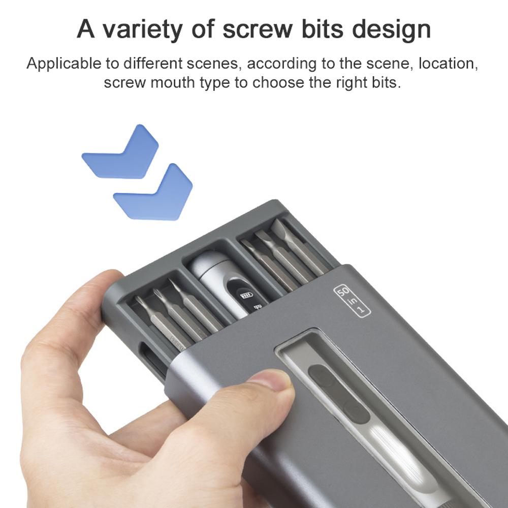 Высокоточная электрическая отвертка, многофункциональная отвертка типа C, зарядка, электрический ремонт