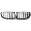 Front Grille Kidney Grill For BMW E92 E93 320I 328i 335i 2 Doors  2010 2011 2012 Car Styling Gloss Black  Dual Line