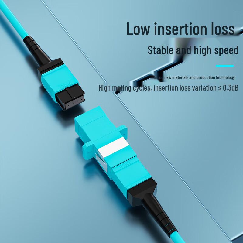 Bosunde MPO-MPO 12-Core OM4 Fiber Patch Cable