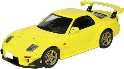 Mazda FD3S Кастомный Соревновательный Желтый Мика Пластиковая Модель MN10 PLATZ/MONO 1/32 RX-7 Предварительно Окрашенный (Машина)