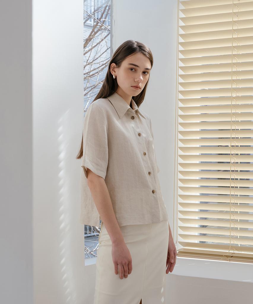 YOUNESS Linen Basic Shirt_Bg